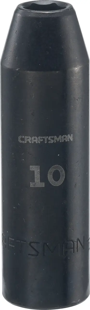 1/2-in Drive 10-mm 6-Point Metric Deep Socket