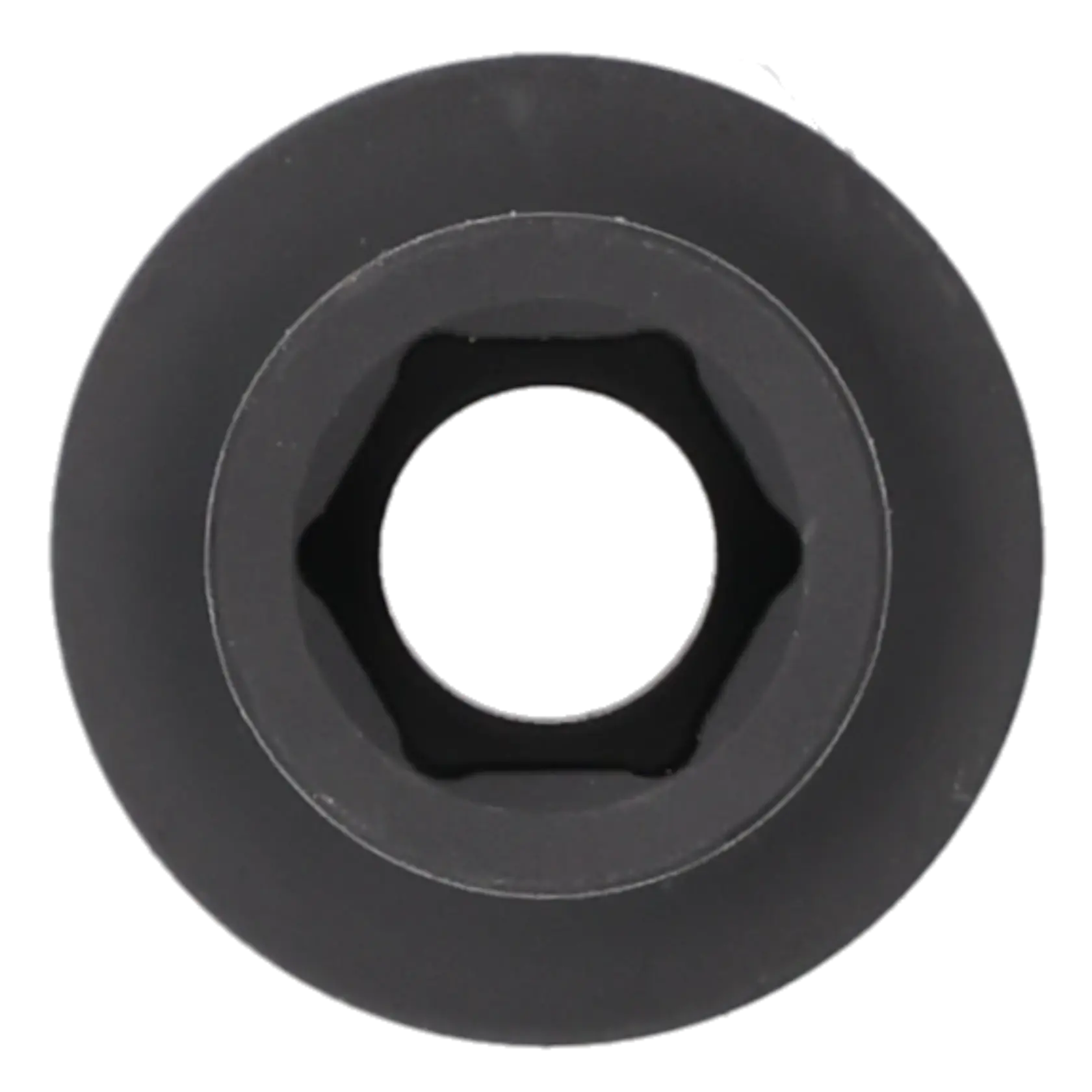 Close-up view of a Craftsman socket, showing the interior six-point opening and the round exterior shape.