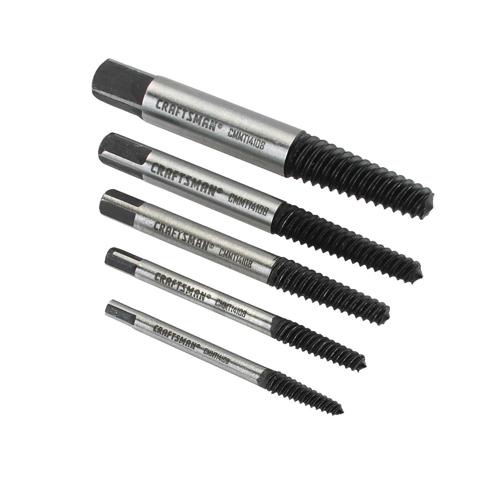 Spiral screw extractor.