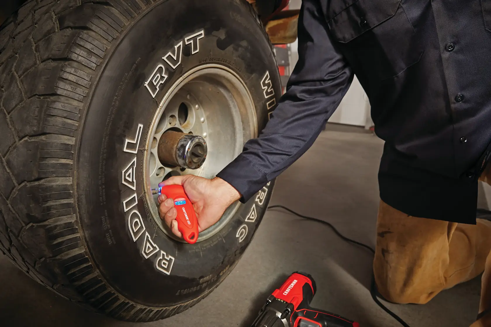 View of CRAFTSMAN Power Train being used by consumer