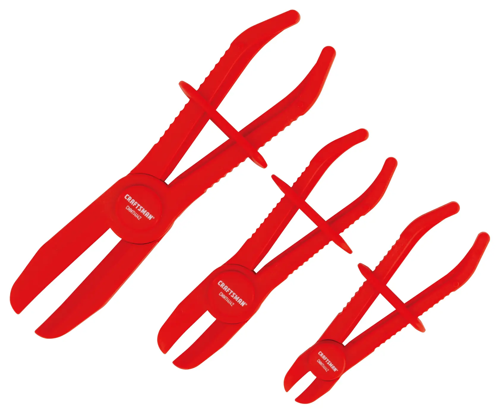 View of CRAFTSMAN Pliers: Set on white background