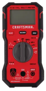 10 amp 600 volt digital cat 3 multimeter.
