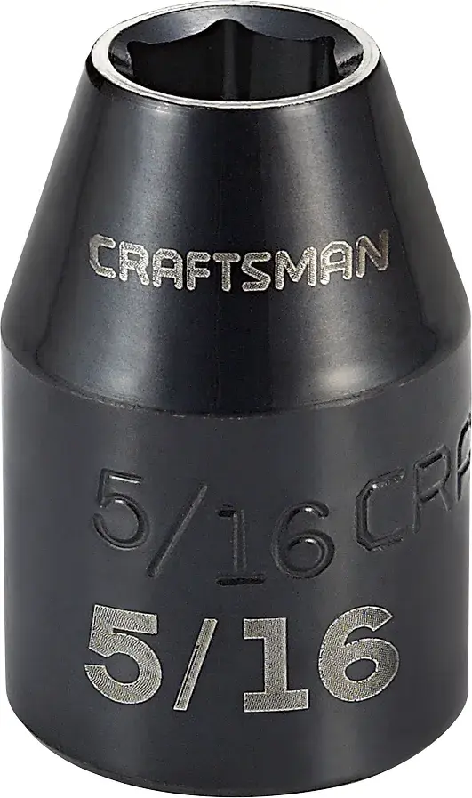 3 eighths inch drive 5 sixteenth inch s a e impact shallow socket.

