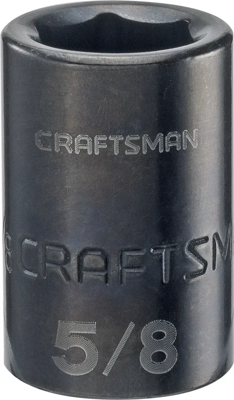 View of CRAFTSMAN Sockets: Impact on white background