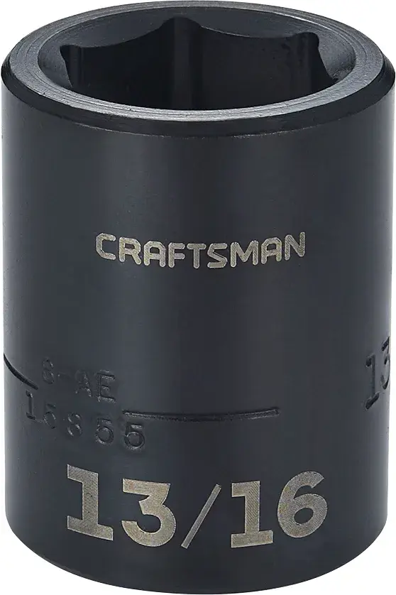 View of CRAFTSMAN Sockets: Impact on white background