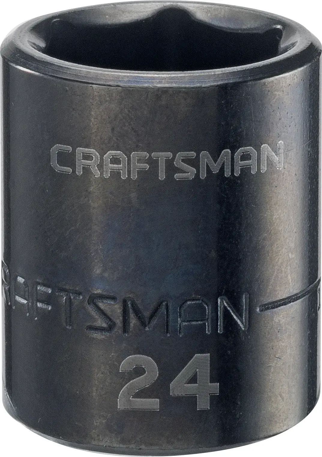1/2-in Drive 24mm 6-Point Metric Shallow Impact Socket