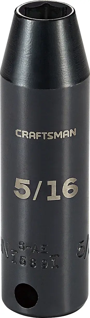 View of CRAFTSMAN Sockets on white background