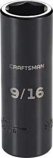 9 sixteenths inch S A E deep impact socket.
