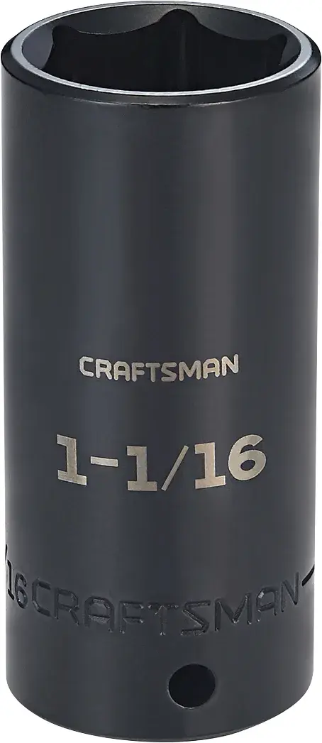 1/2-in Drive 1-1/16-in 6-Point Standard (SAE) Deep Impact Socket