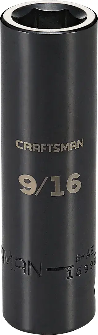 1/2-in Drive 9/16-in 6-Point Standard (SAE) Deep Impact Socket