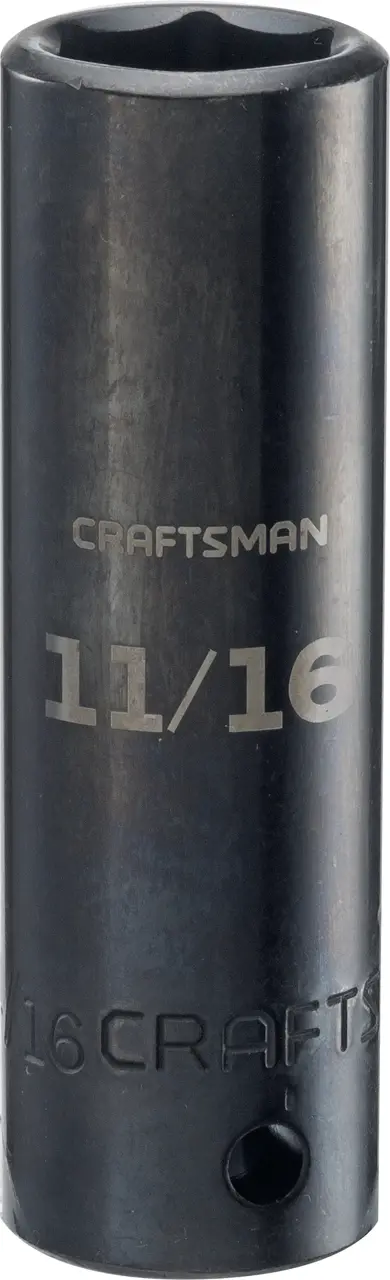 1/2-in Drive 11/16-in 6-Point Standard (SAE) Deep Impact Socket