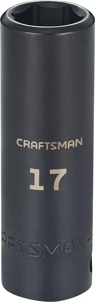 1/2-in Drive 17-mm Metric Deep Impact Socket