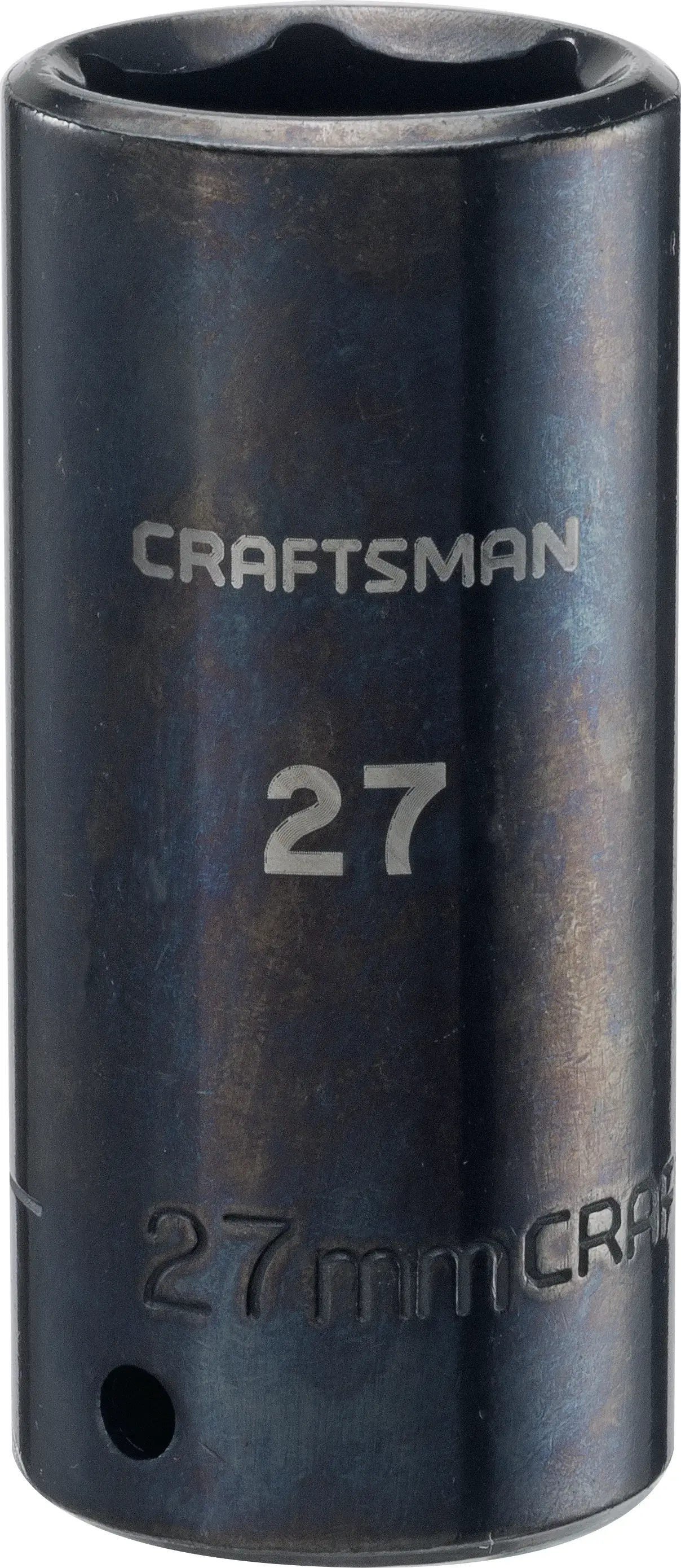 Half inch drive 27 millimeter metric deep impact socket.