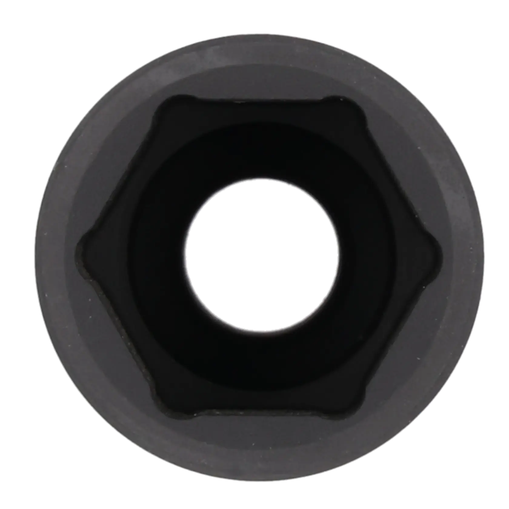 Close-up view of a CRAFTSMAN hex socket tool, showing the hexagonal inner profile and central hole.