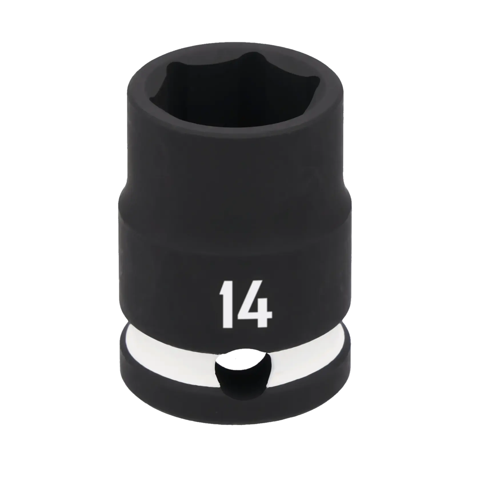 A black CRAFTSMAN deep impact socket with the number 14 printed in white on its side, designed for use with ratchets or impact wrenches.