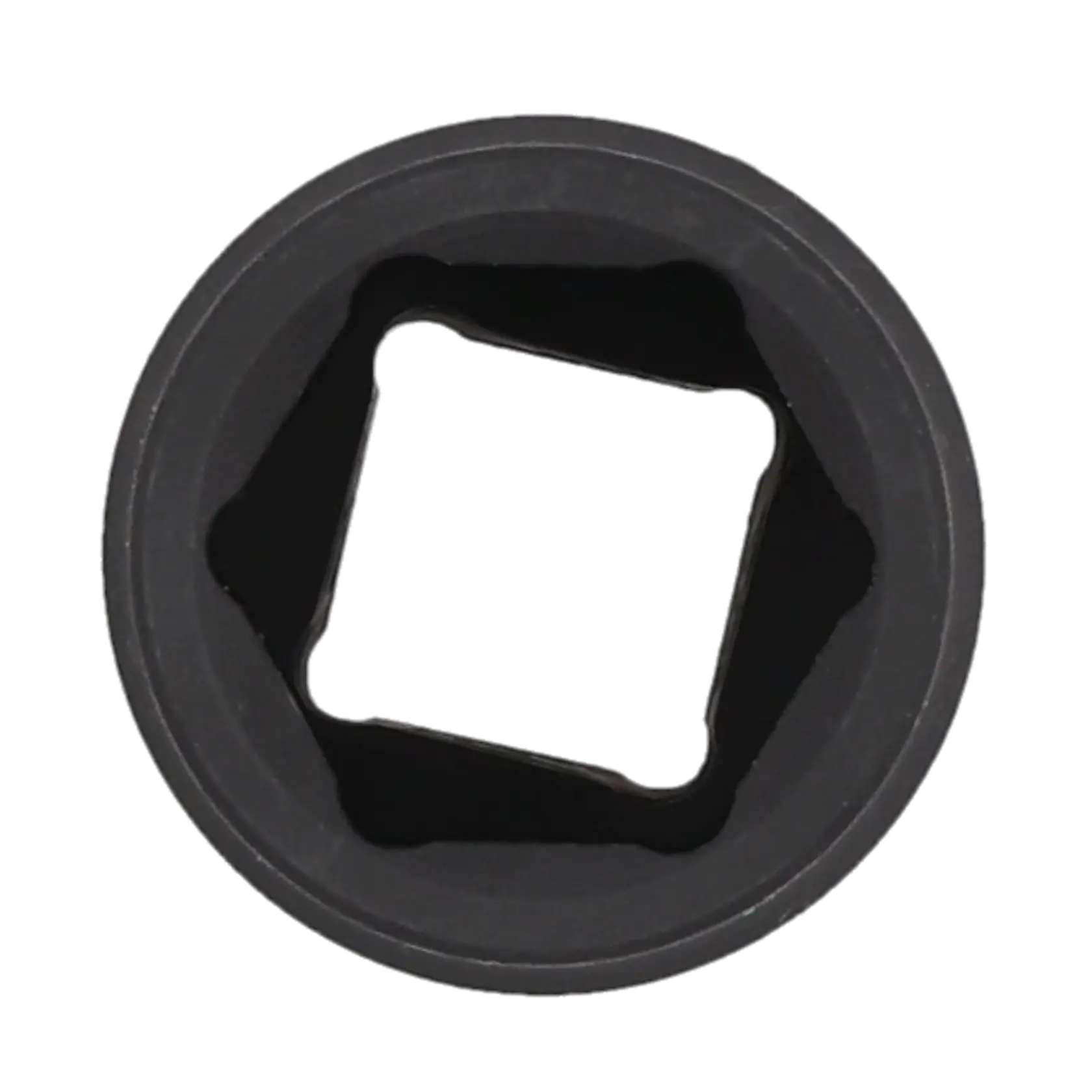 Close-up view of a CRAFTSMAN socket adapter in dark metal, showing the square drive opening.