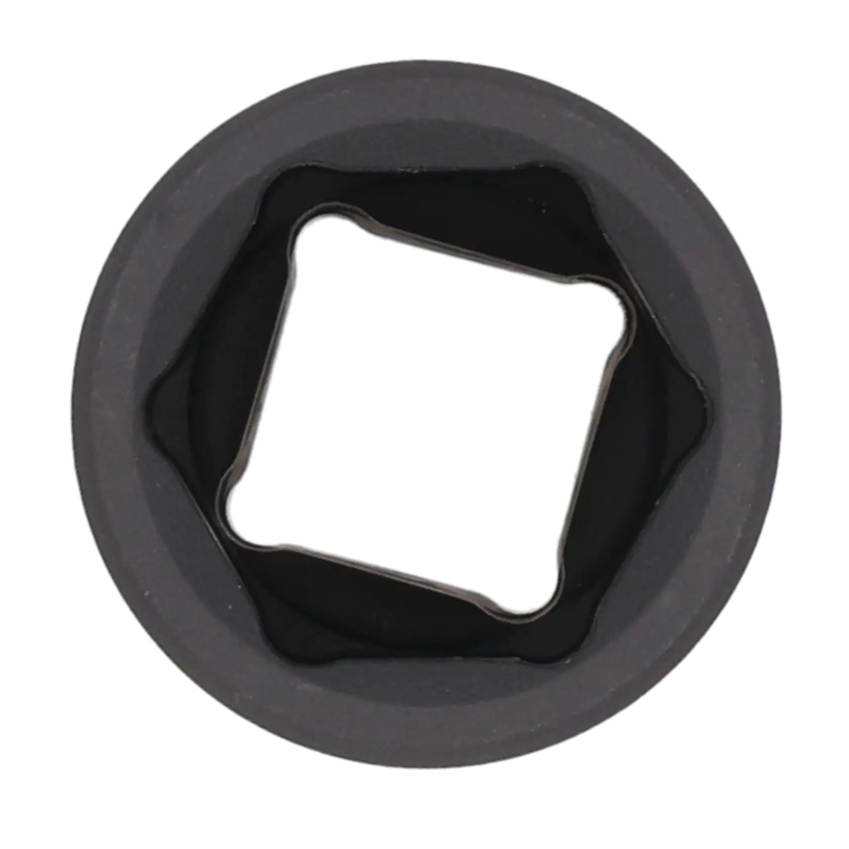 Close-up view of a CRAFTSMAN socket, showing its circular shape and square drive opening in the center.