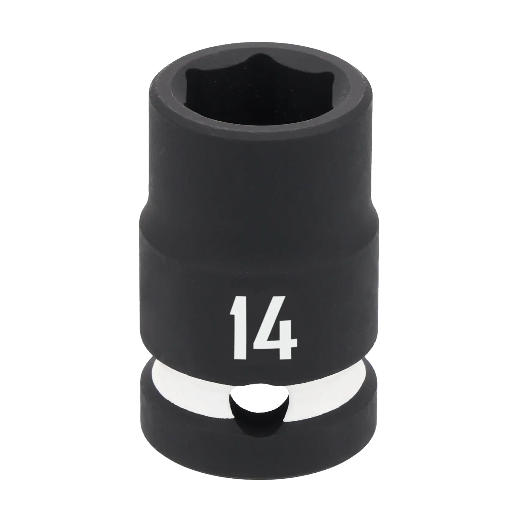 A close-up image of a black Craftsman socket tool with the number 14 printed on it, designed for use with ratchets or wrenches.