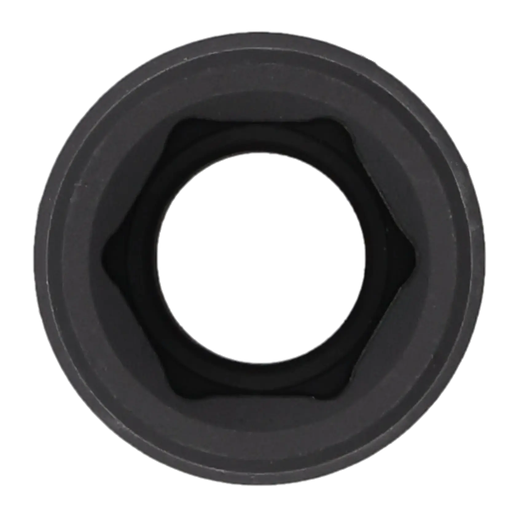 Close-up image of a CRAFTSMAN socket, showing the circular opening with hexagonal interior edges designed for gripping nuts and bolts.