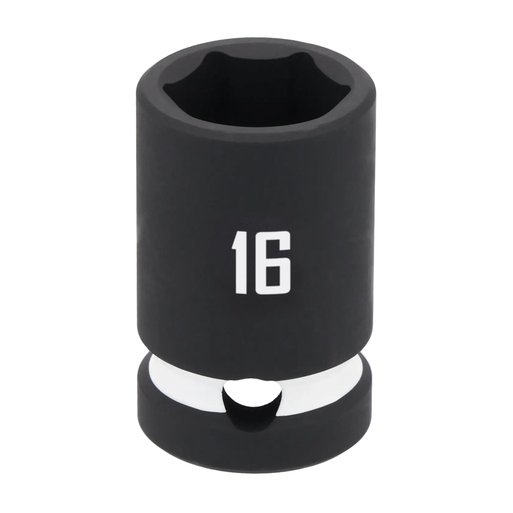 A black Craftsman socket tool with the number 16 printed in white, designed for use with a ratchet or wrench.