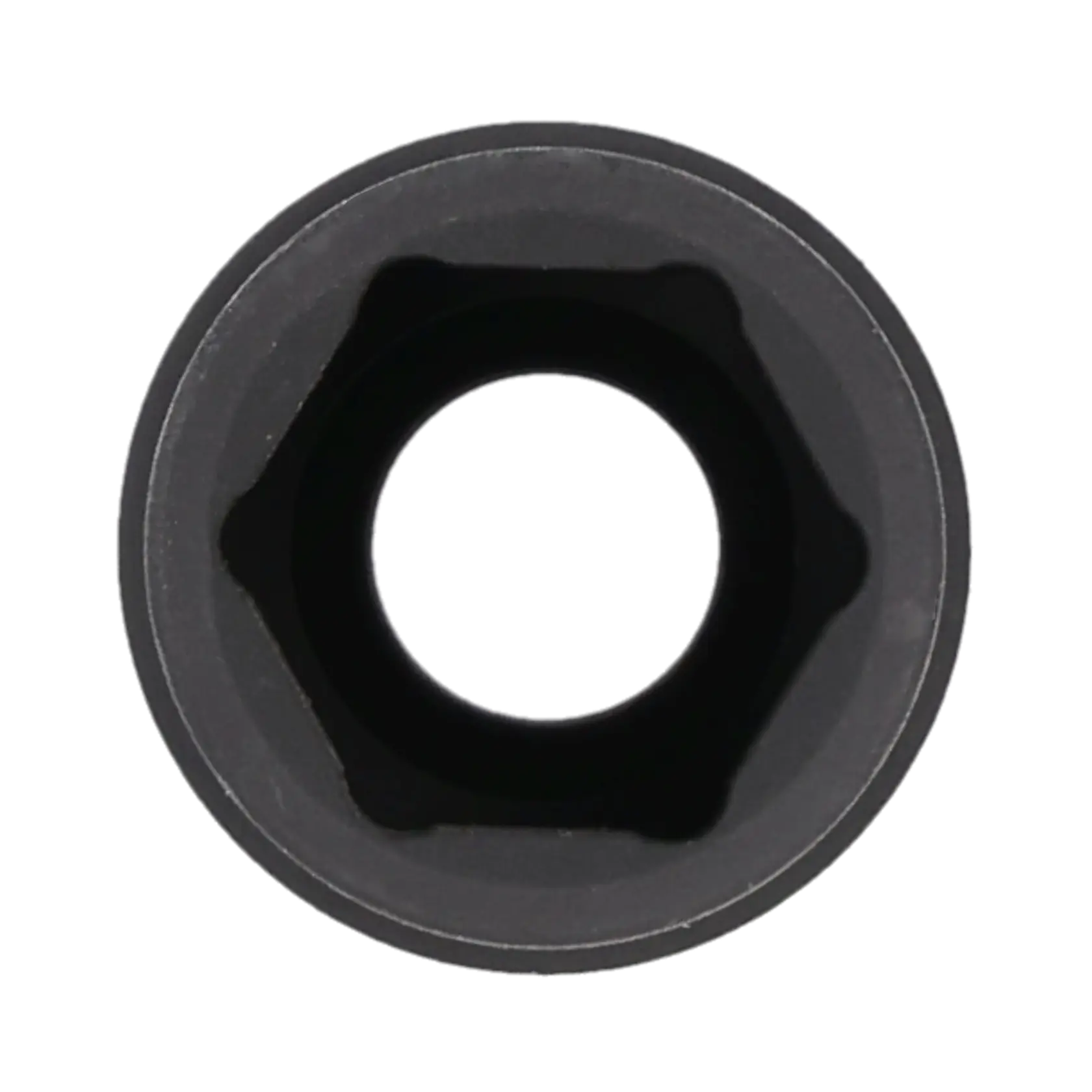 Close-up view of a Craftsman socket tool showing the hexagonal interior opening, used for tightening or loosening nuts and bolts.