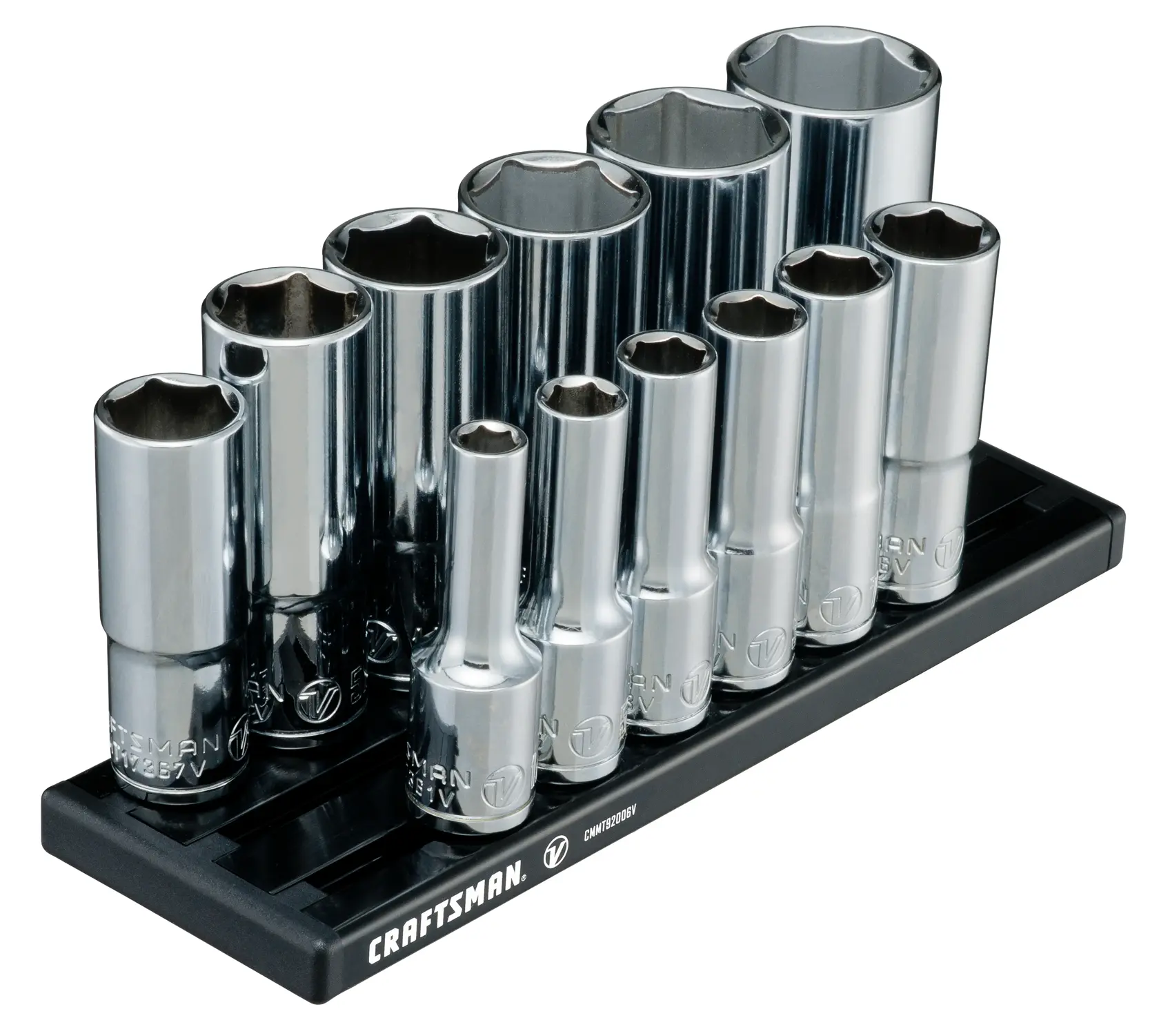 View of CRAFTSMAN Sockets: 6-Point on white background