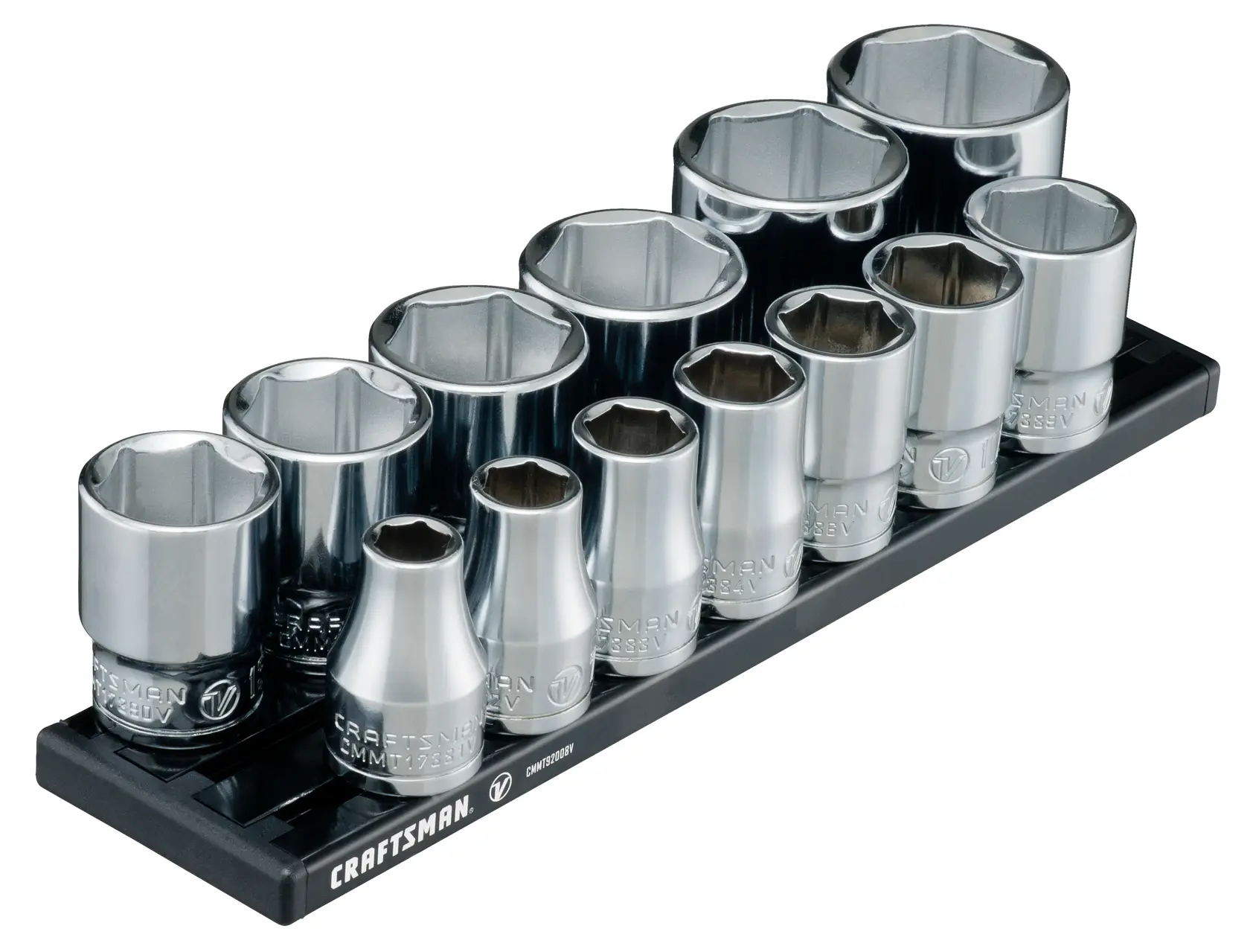 View of CRAFTSMAN Sockets: 6-Point on white background