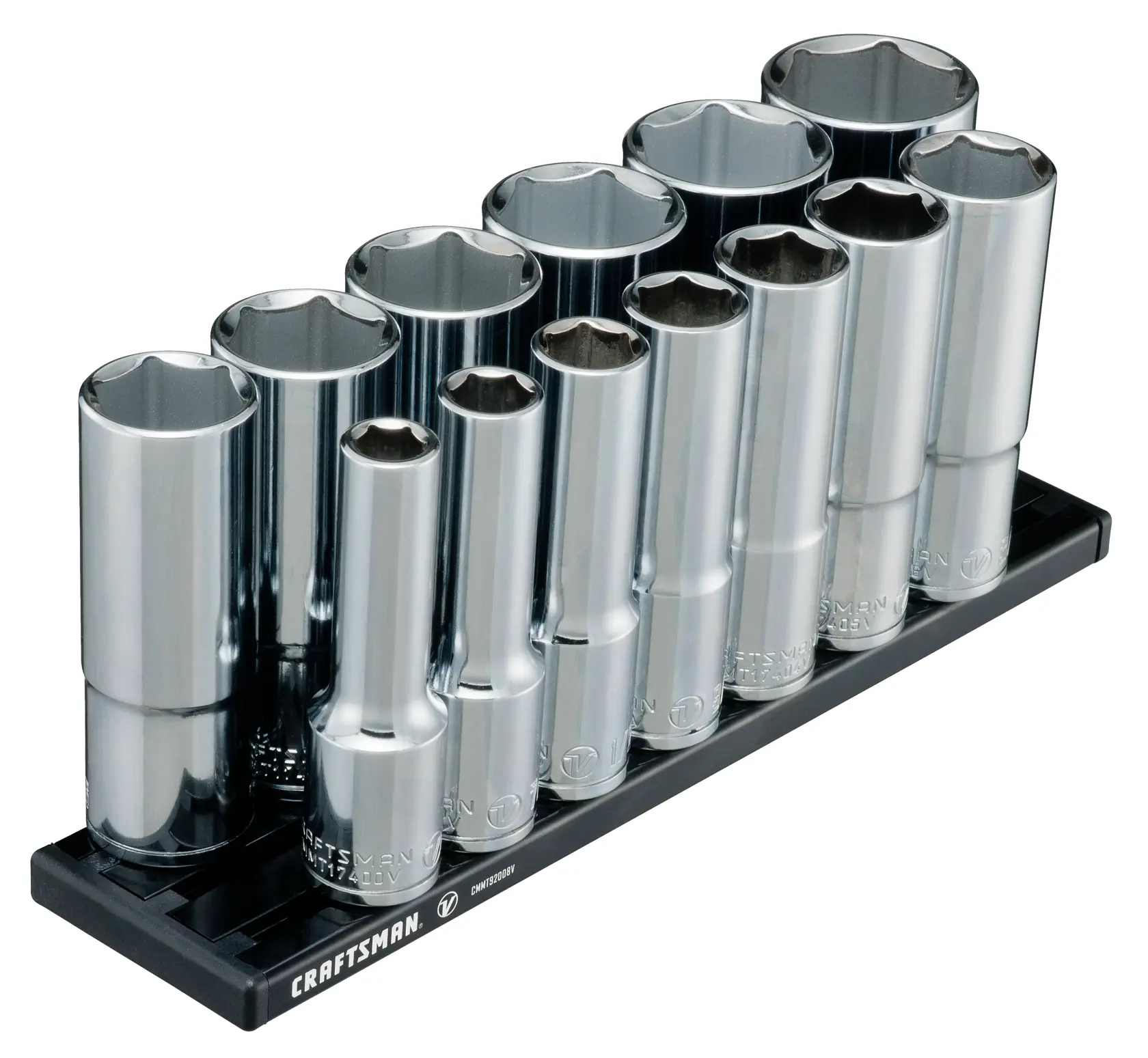 View of CRAFTSMAN Sockets: 6-Point on white background