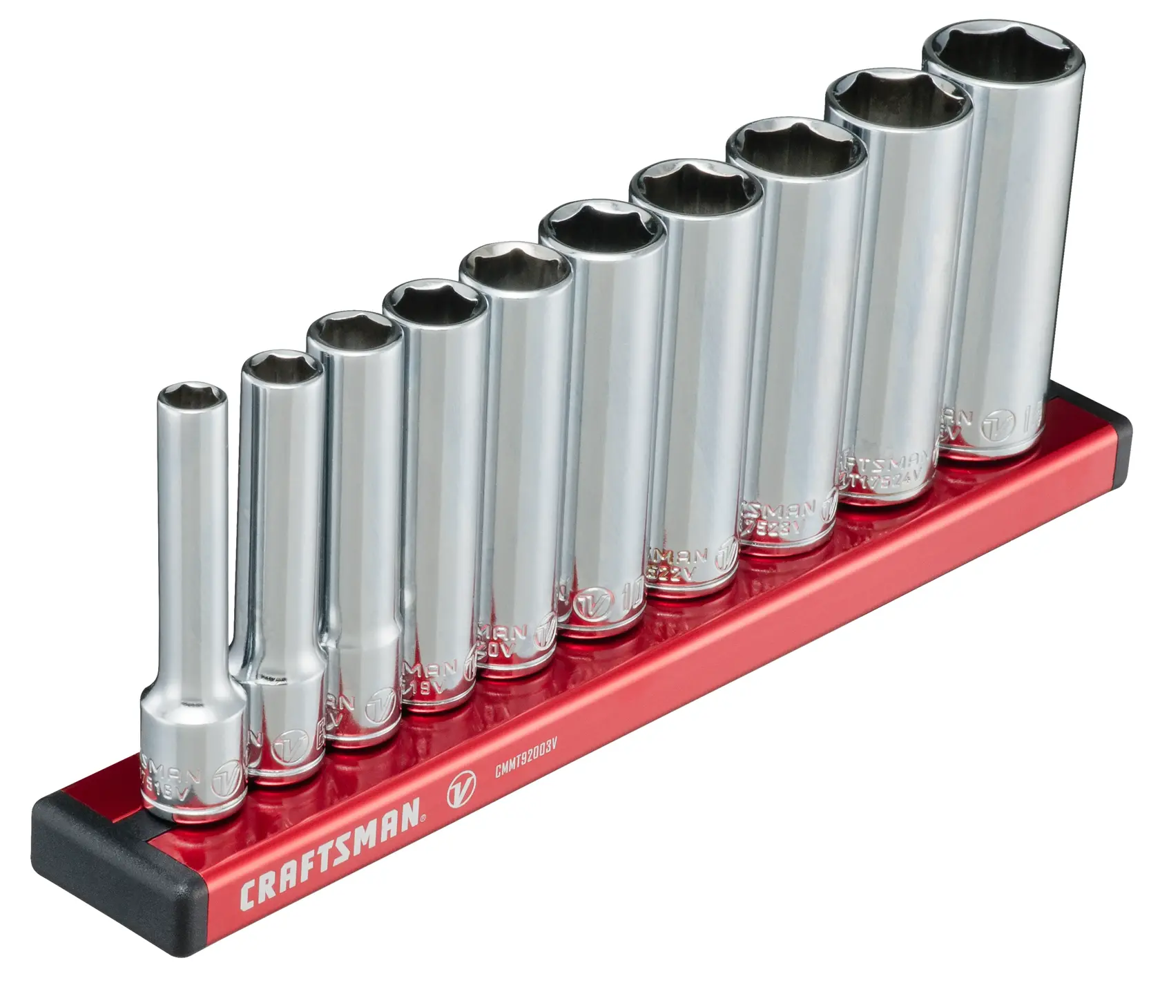 View of CRAFTSMAN Sockets: 6-Point on white background