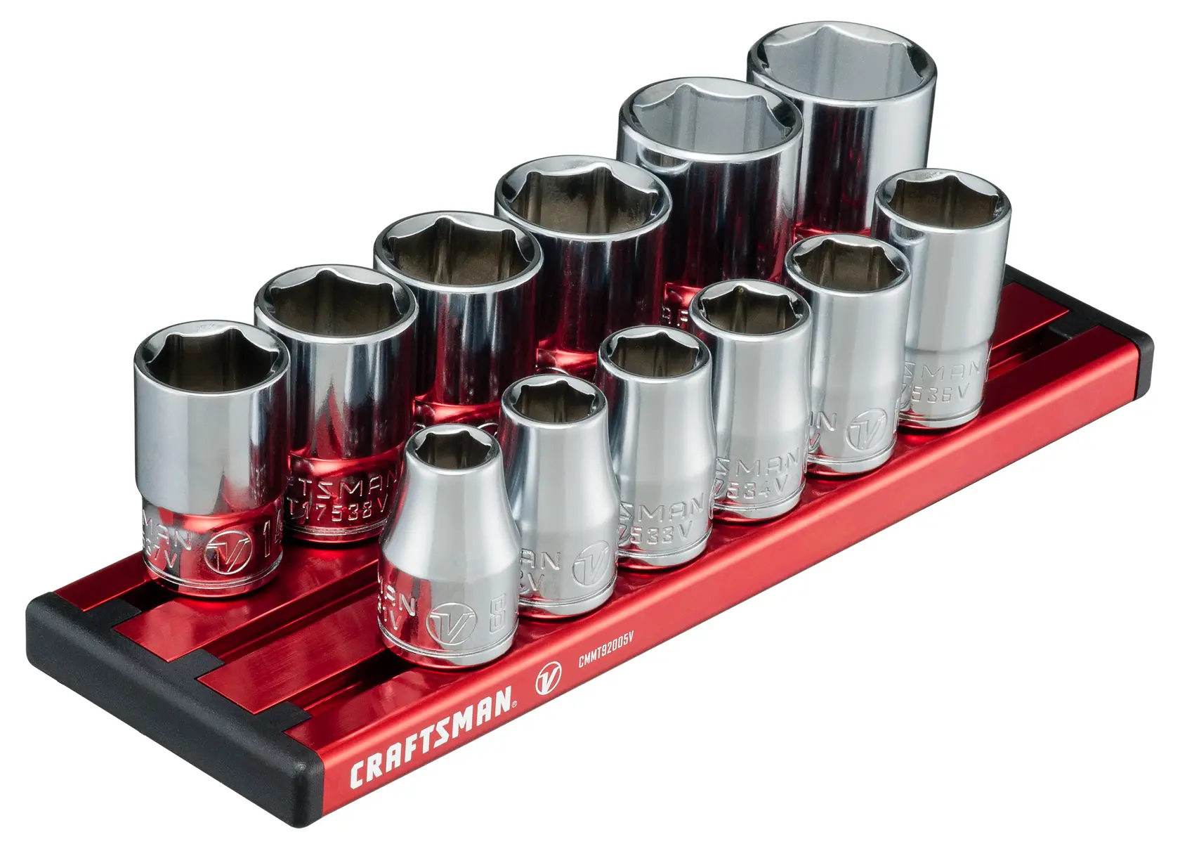 View of CRAFTSMAN Sockets: 6-Point on white background