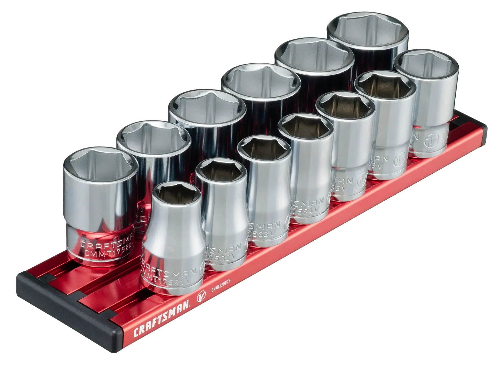 View of CRAFTSMAN Sockets: 6-Point on white background