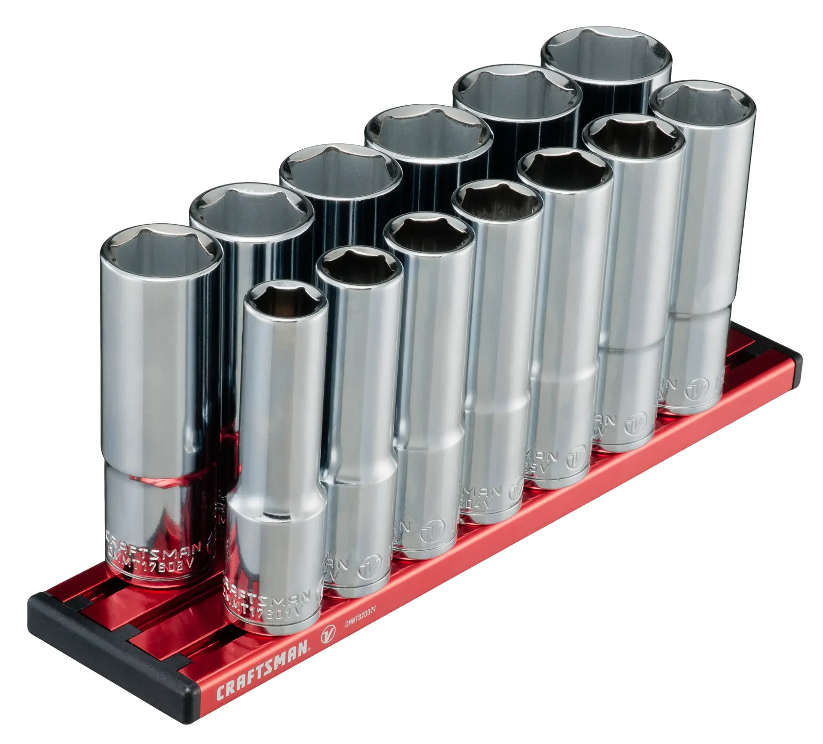 View of CRAFTSMAN Sockets: 6-Point on white background