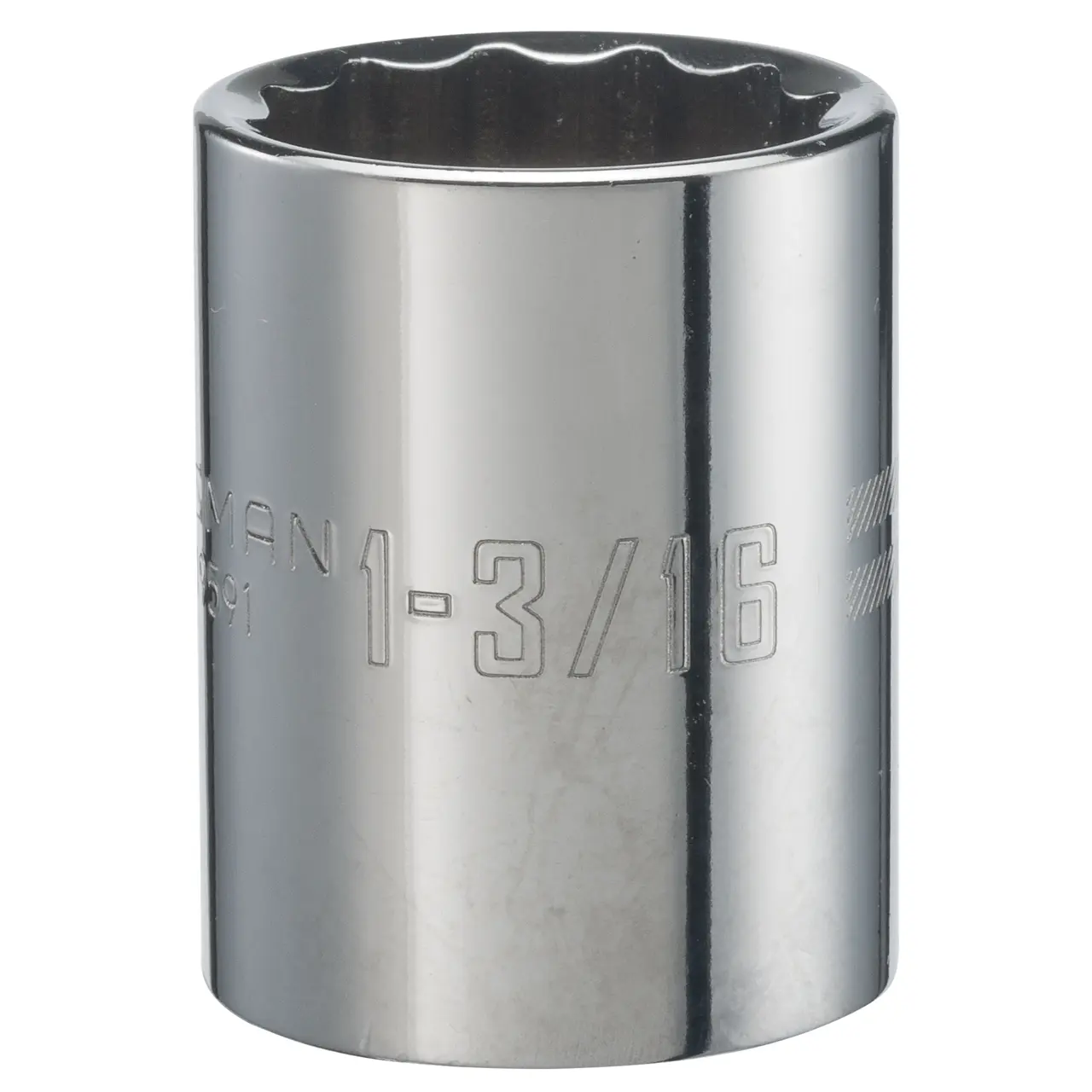 3/4-in Drive 1-3/16-in 12-Point Standard (SAE) Shallow Socket