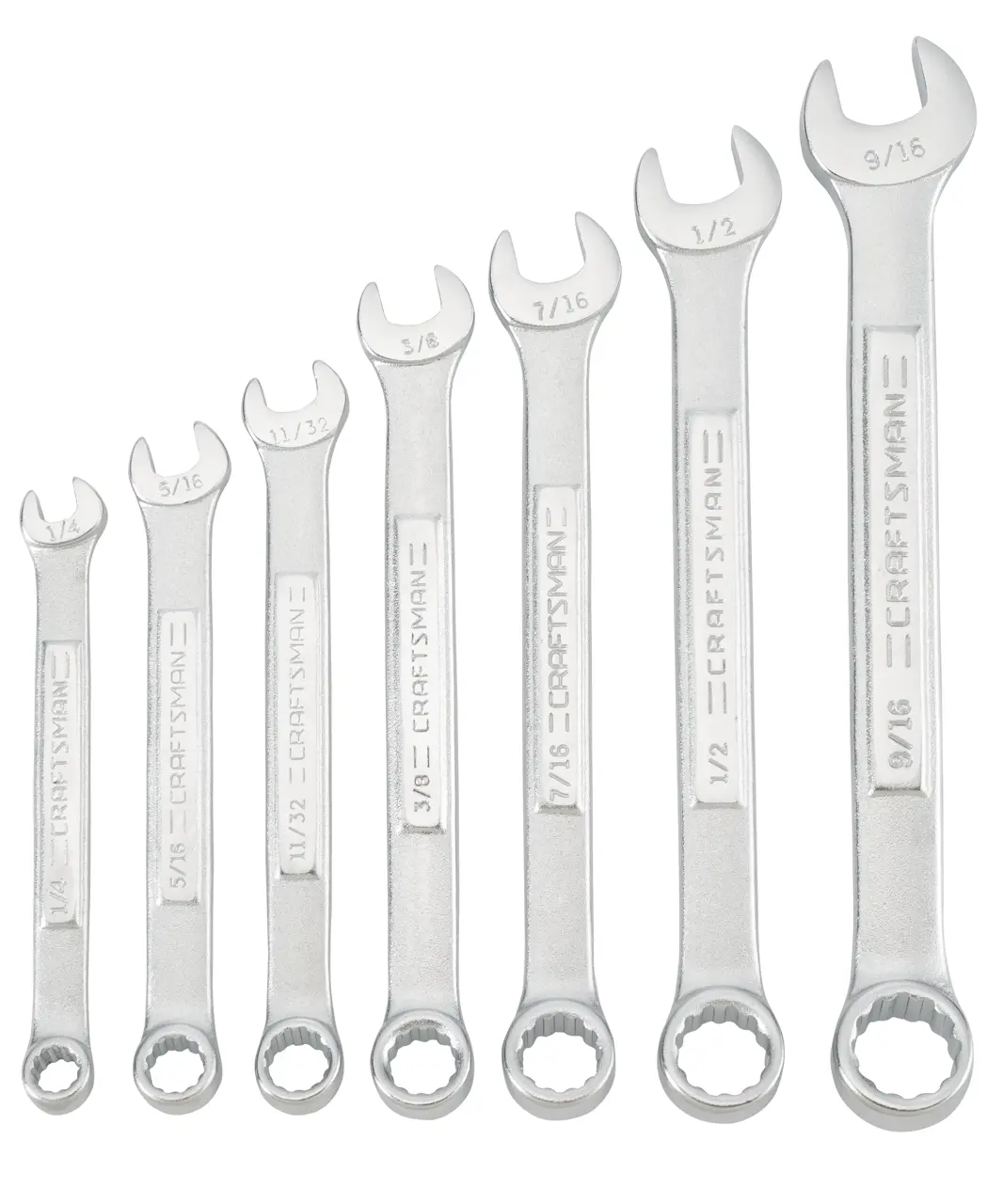 Standard (SAE) Combination Wrench Set (7-Piece)