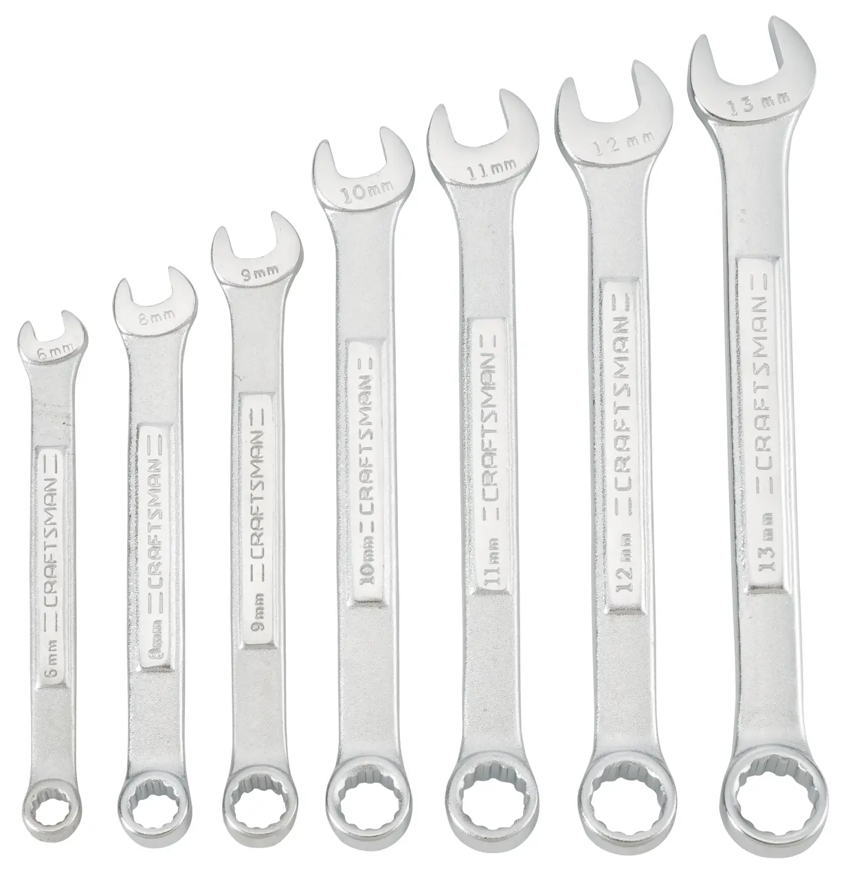 Metric Combination Wrench Set (7-Piece)
