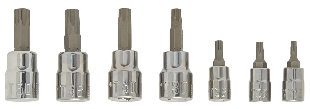 Torx Bit Sockets (7 pc)