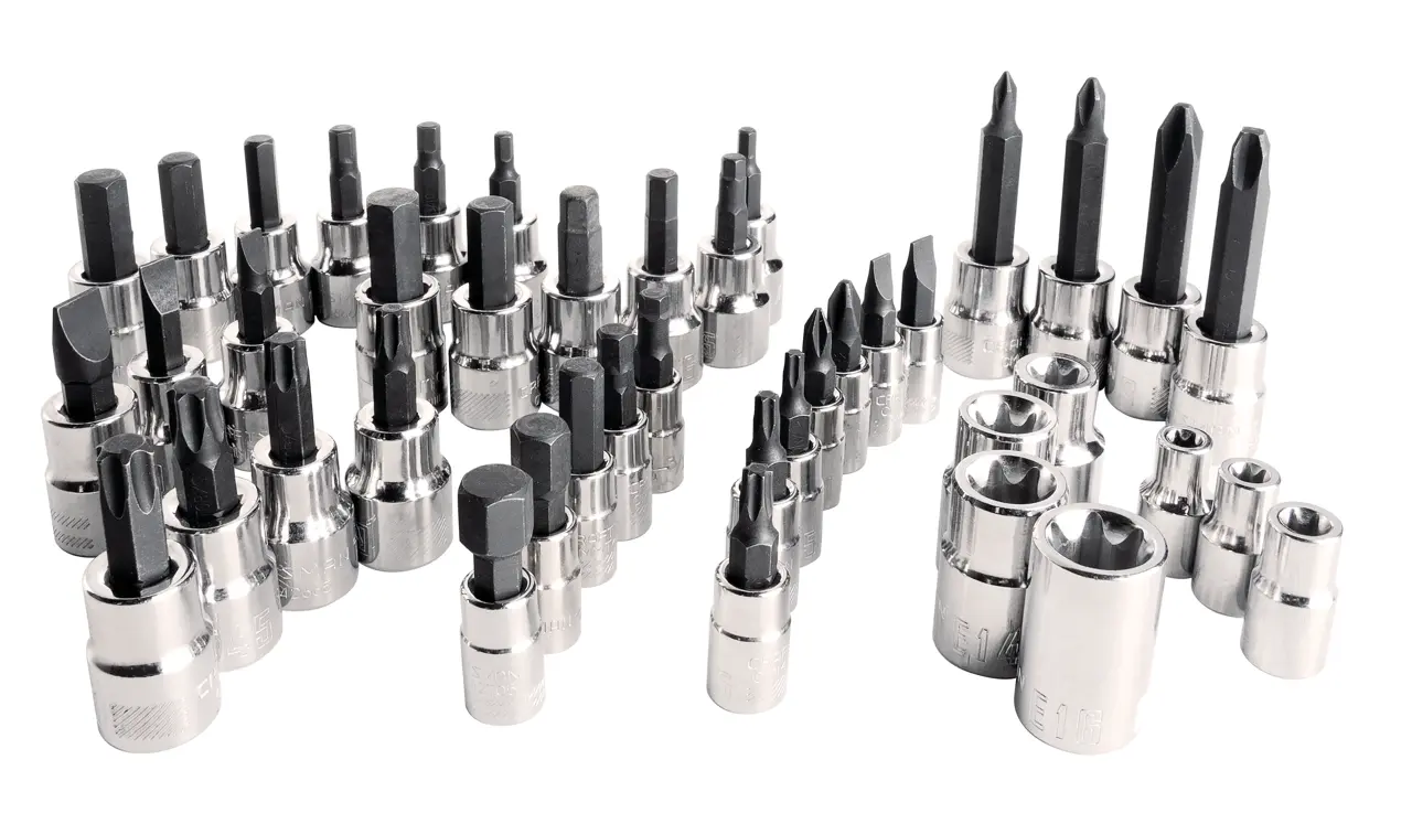 Hex & Torx Bit Socket Set (42 pc)