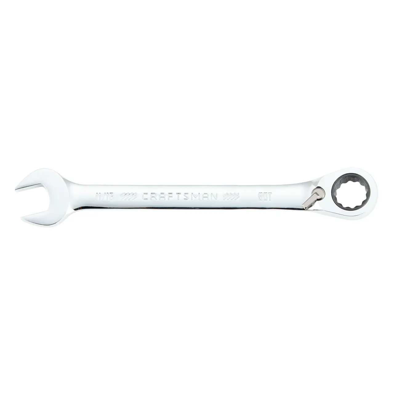 11/16-in 72 Tooth 12 Point SAE Reversible Ratcheting Wrench