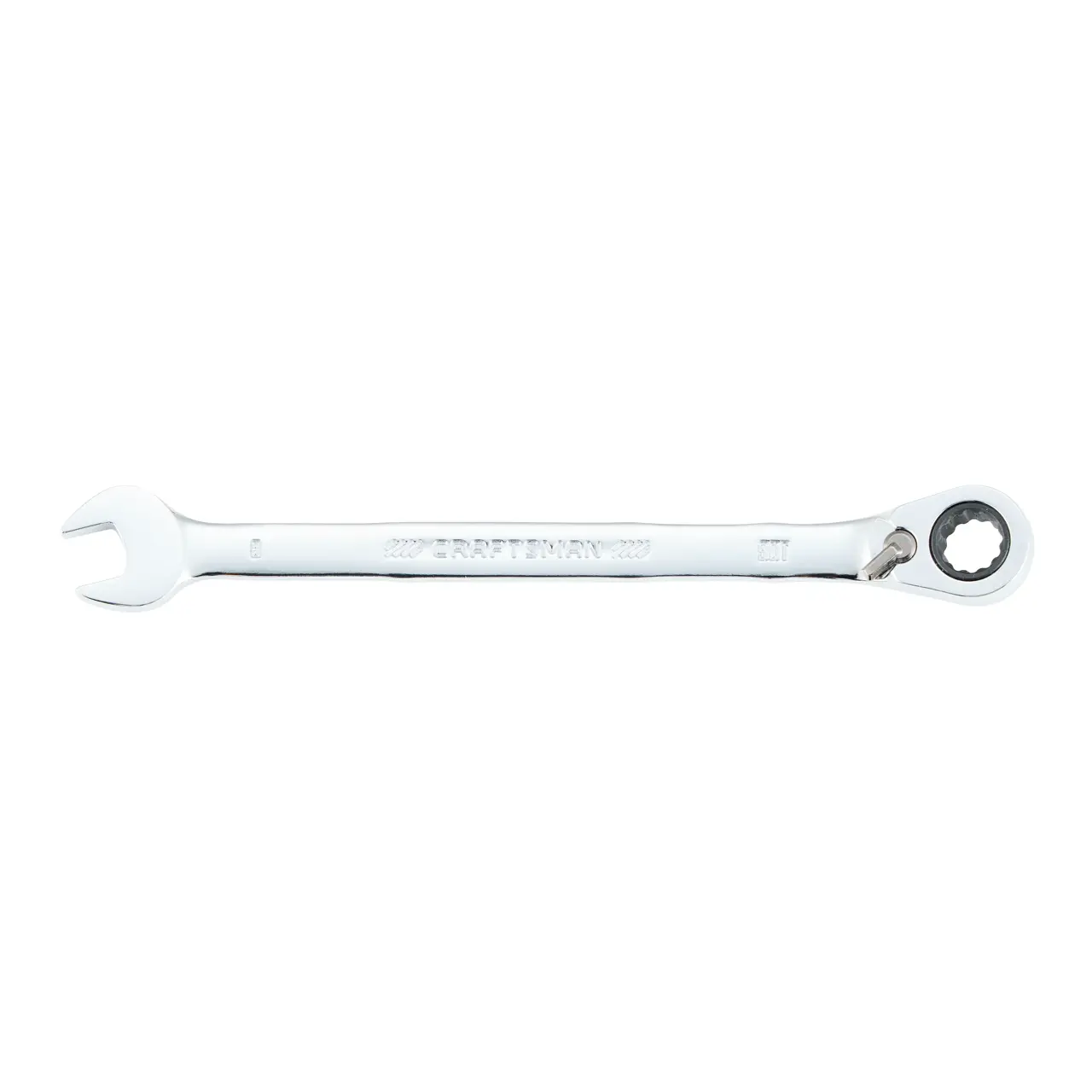 8mm 72T 12-Point Metric Reversible Ratcheting Wrench