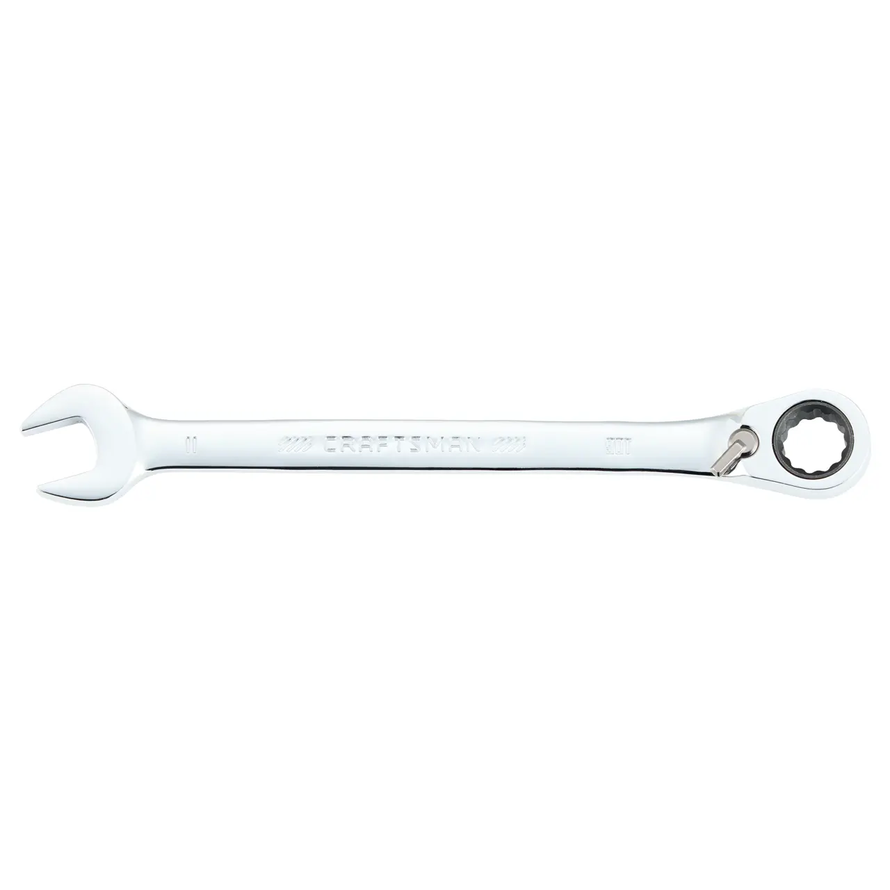 11mm 72 Tooth 12 Point Metric Reversible Ratcheting Wrench
