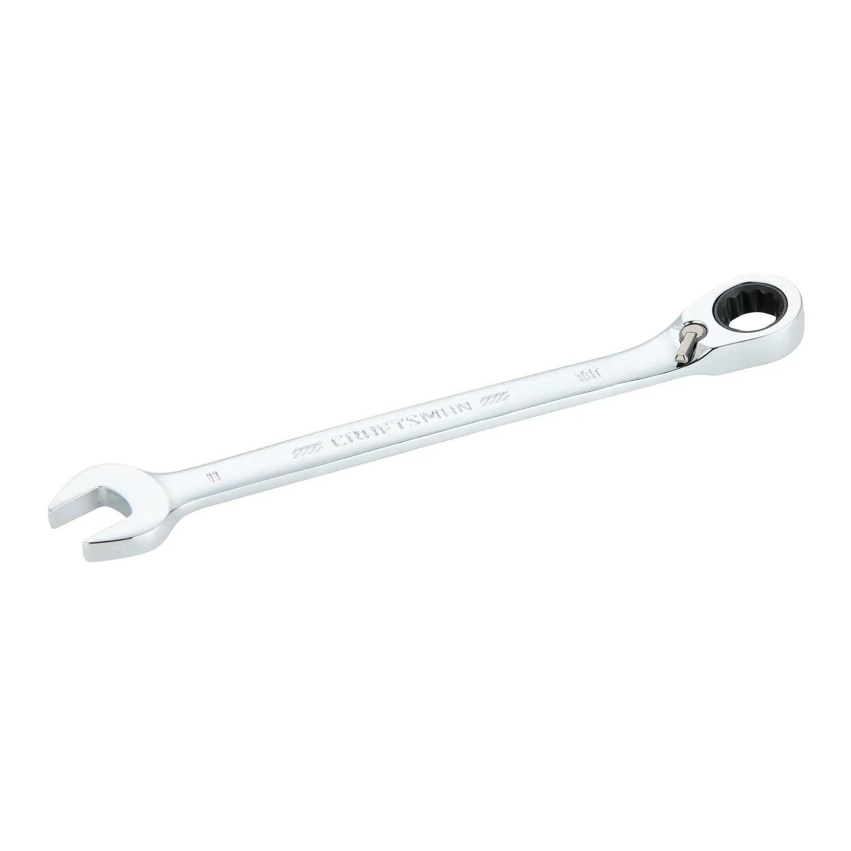 11mm 72 Tooth 12-point Metric Reversible Ratcheting Wrench