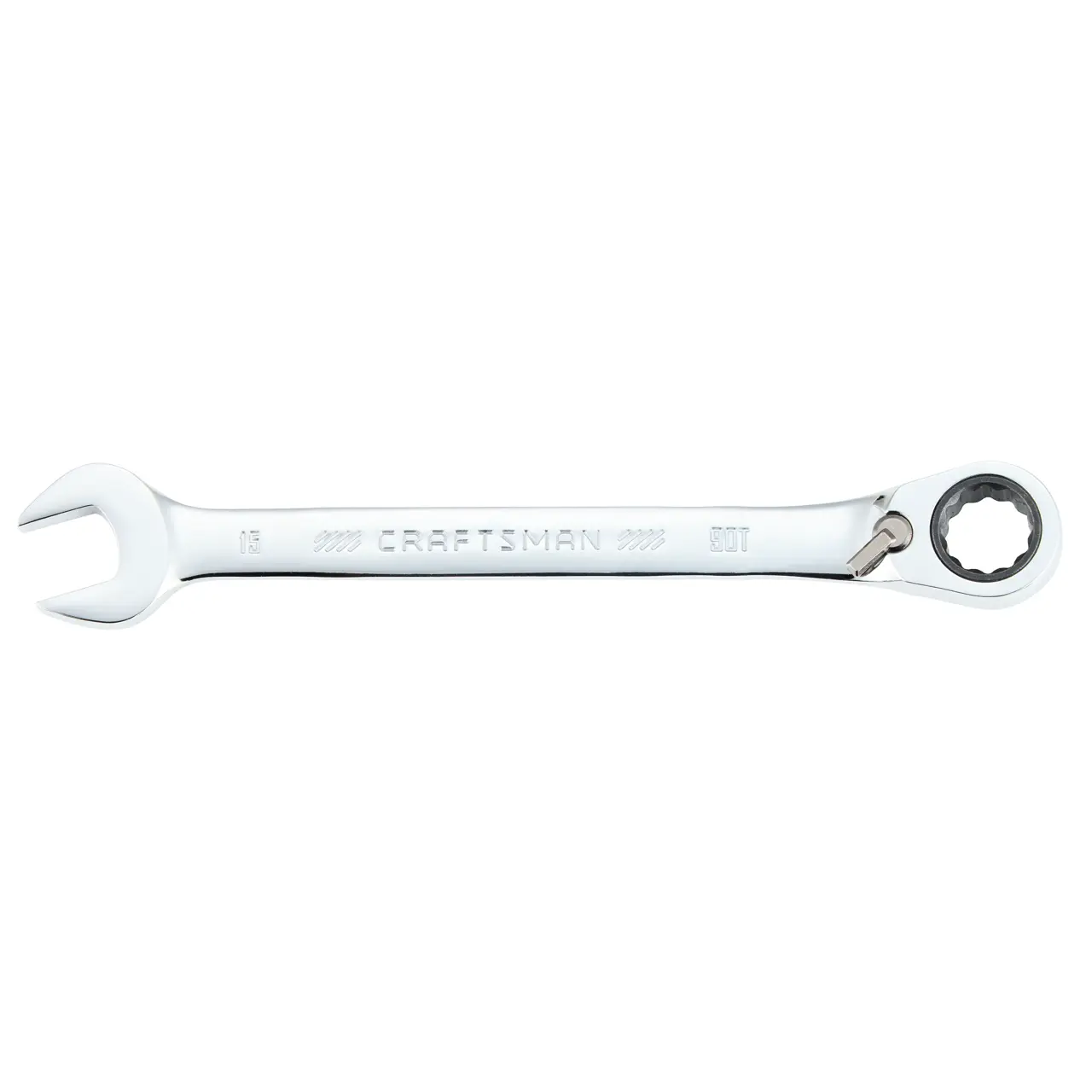 15mm 72 Tooth 12 Point Metric Reversible Ratcheting Wrench