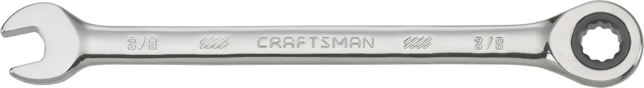 3/8-in 72 Tooth 12 Point SAE Ratcheting Wrench