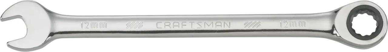 12mm 72 Tooth 12 Point Metric Ratcheting Wrench