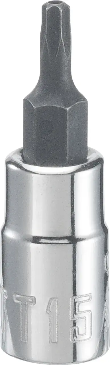 1/4-in Drive TT15 Torx Bit Socket