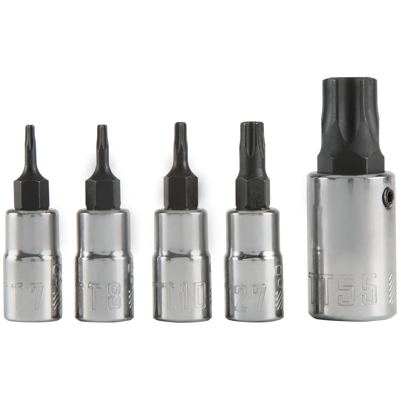 Tamperproof Torx Bit Socket Set (5 pc)