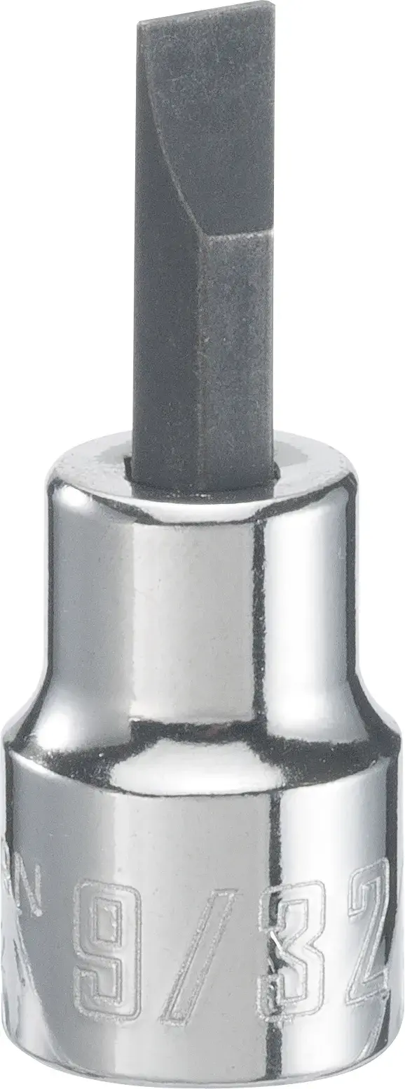 3/8-in Drive 9/32-in Flathead Bit Socket