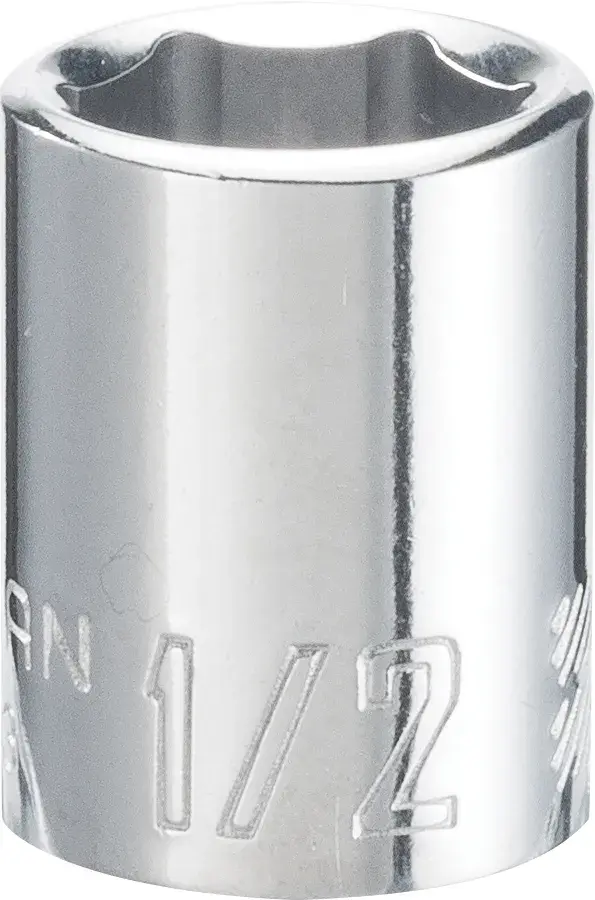 3/8-in Drive 1/2-in 6-Point Standard (SAE) Shallow Socket