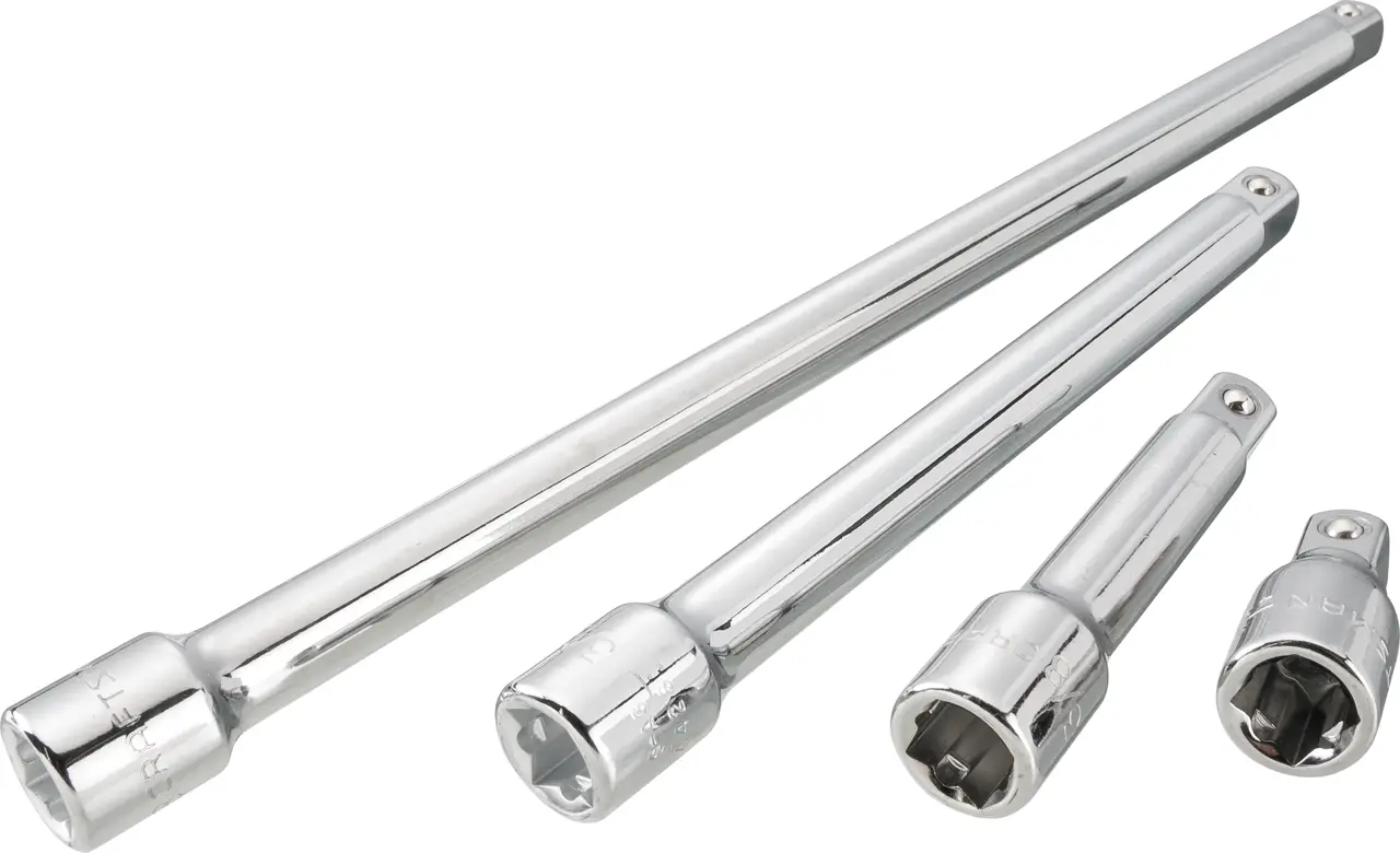 3/8-in Drive Socket Extension Bar Set (4-Piece)