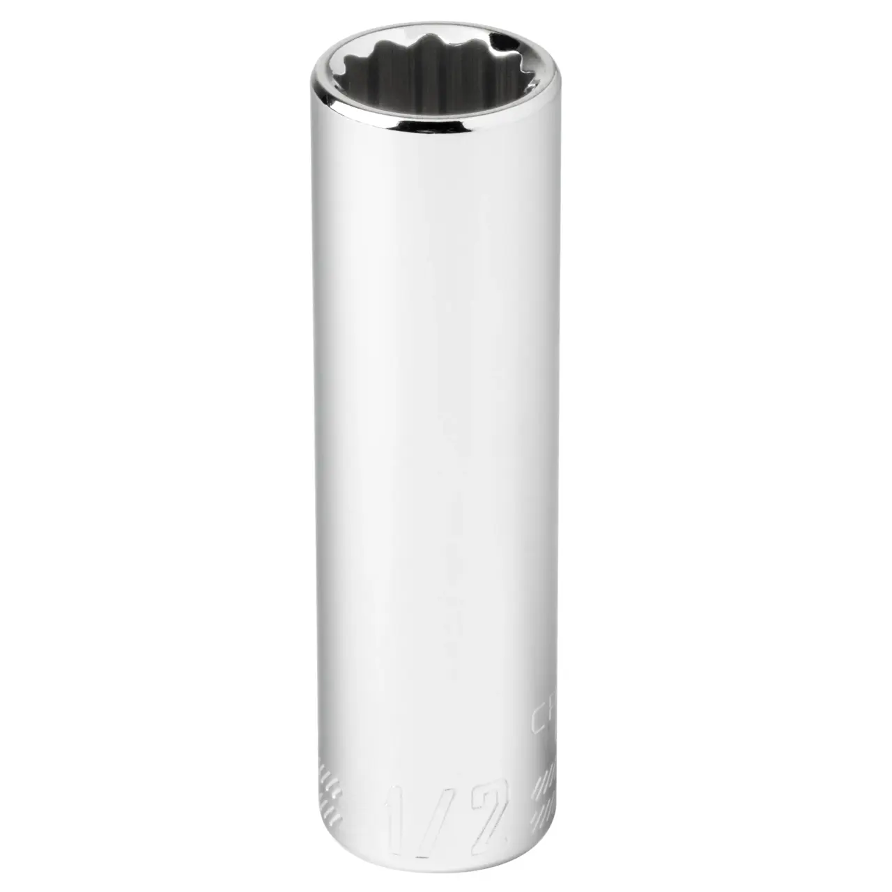 3/8-in Drive 1/2-in 12-Point Standard (SAE) Deep Socket